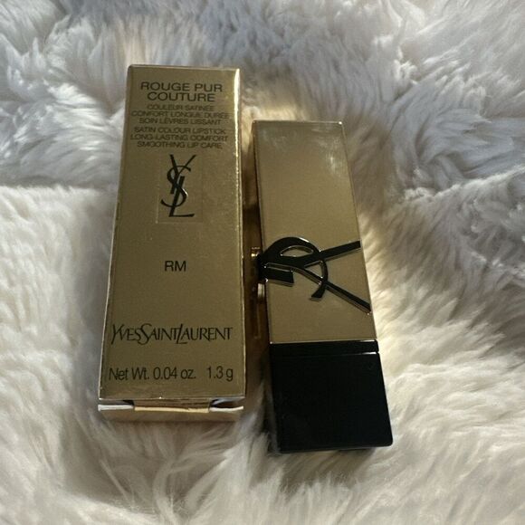 Yves Saint Laurent Rouge Pur Couture Lipstick in RM ROUGE Muse MINI 1.3g NIB - Picture 1 of 3